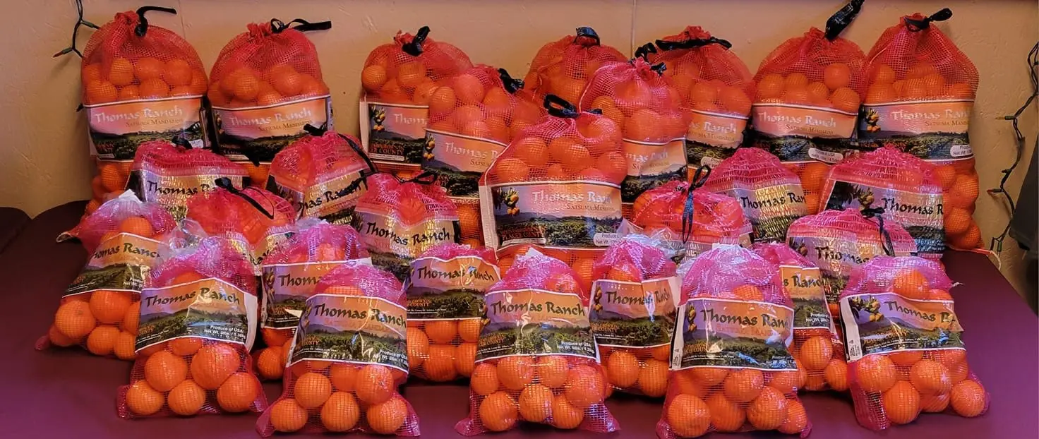 Mandarins Are Available In 3 lb, 5 lb., or 10 lb. Bags